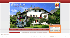 Desktop Screenshot of mairhof.net